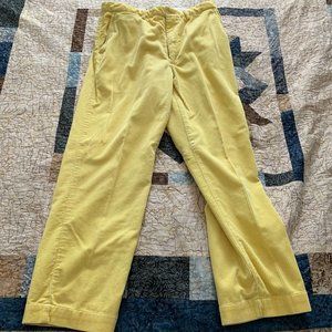 Ralph Lauren Size 32x30 Men’s Yellow Corduroy Pant